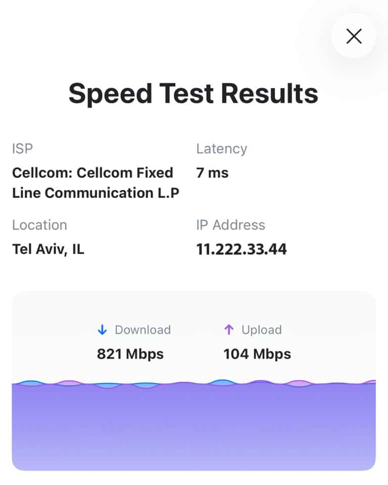 Doctor WiFi 11 wifi-speed-test-mobile-results